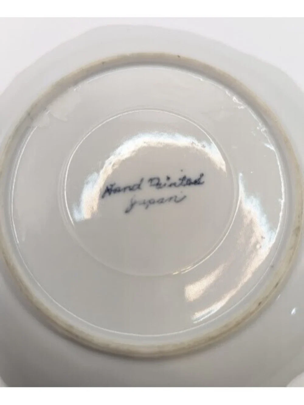 Vintage Hand Painted Japan Porcelain Plate 5